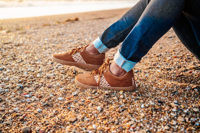 Our iconic style, Saïgon, with its recycled outsole