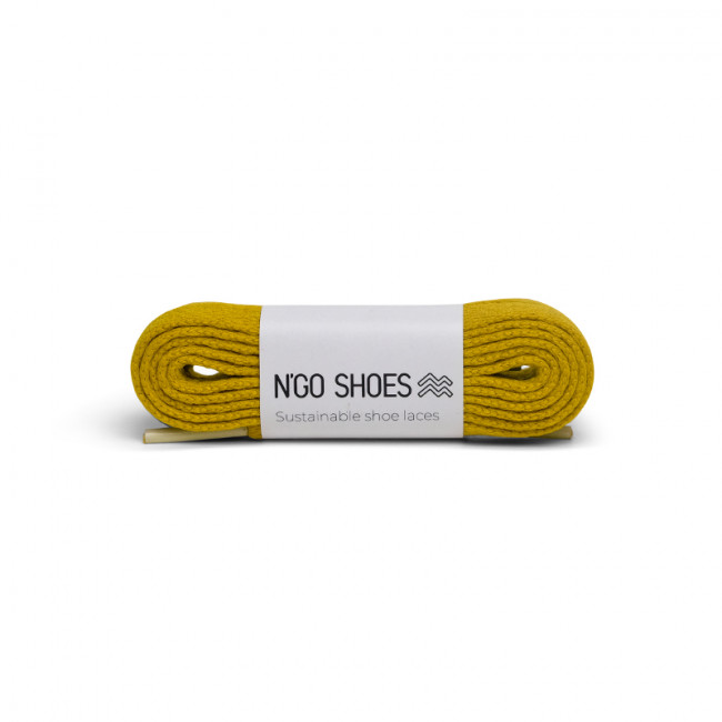 Shoe laces Mustard