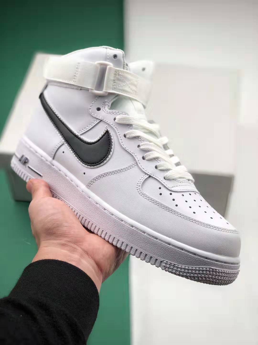 Nike Air Force 1 High 07 3 White Black AT4141-108 - Sleek & Stylish Footwear