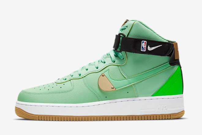 Nike Air Force 1 High NBA Lucky Celtics Green CT2306-300 - Authentic NBA Edition
