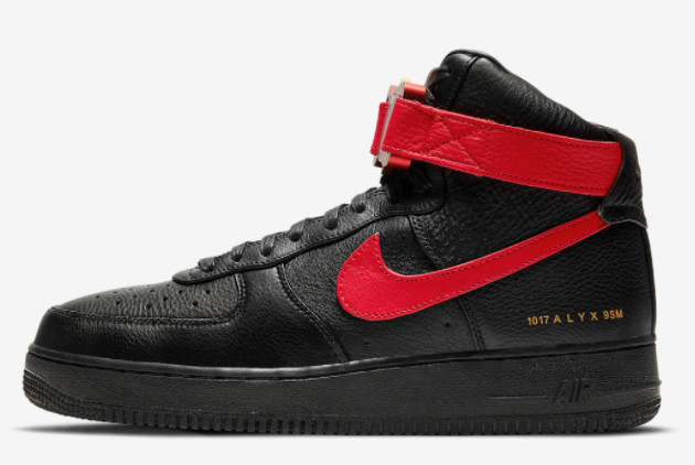 Alyx x Nike AF1 High Black/University Red CQ4018-004 - Limited Edition Collaboration