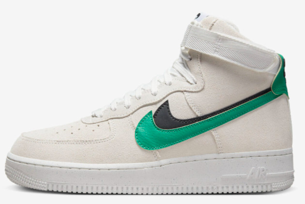 Nike Air Force 1 High '82' Summit White/Neptune Green-Black-Sesame DO9460-100 | Shop Now