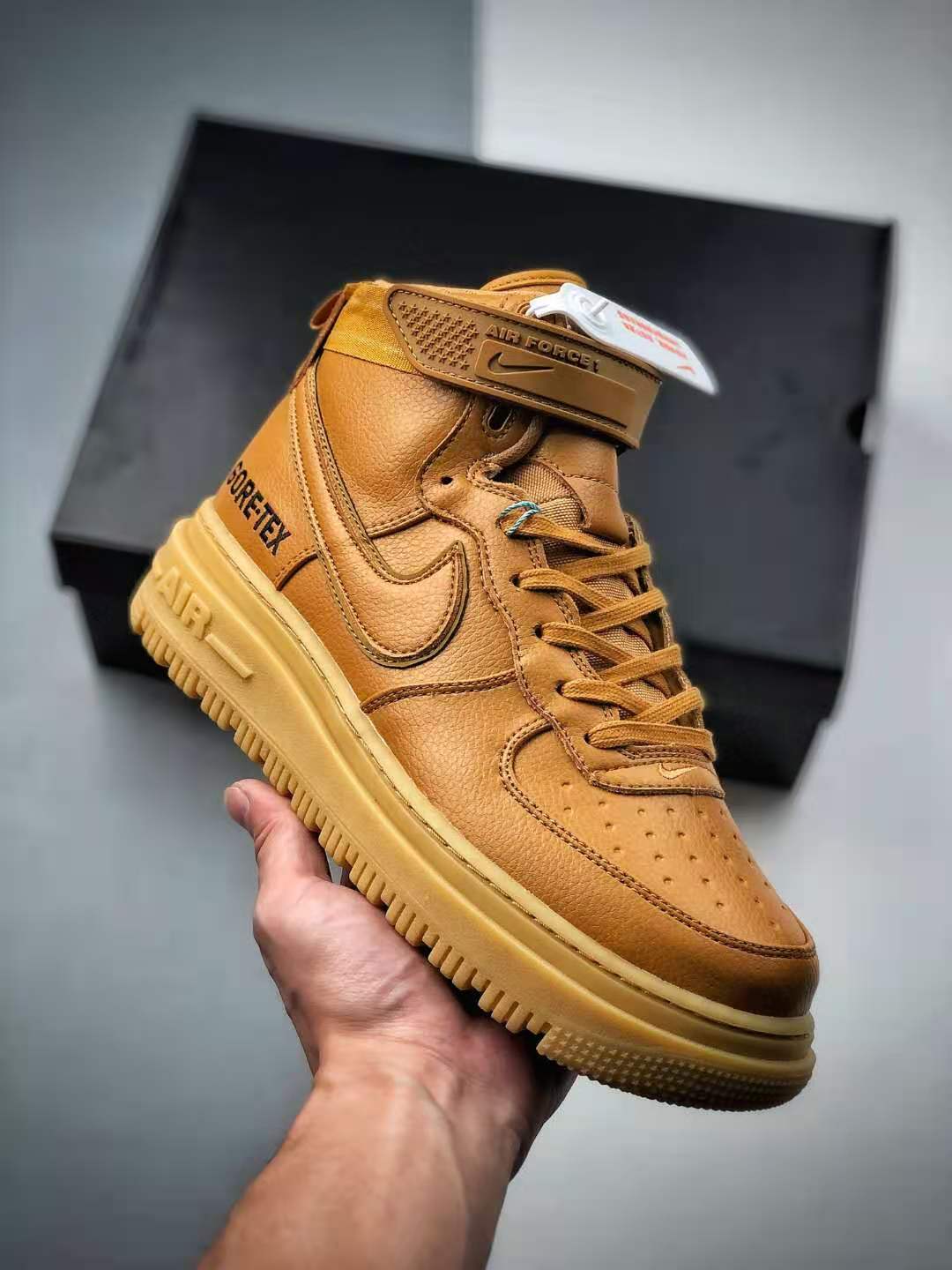 Nike Air Force 1 Gore-Tex Boot 'Wheat' CT2815-200 - Weatherproof Style