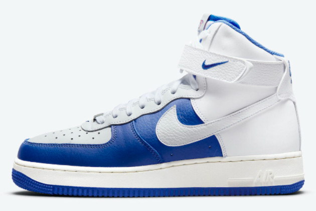 NBA x Nike AF1 High '75th Anniversary' White/Hyper Royal-Sail DC8870-100