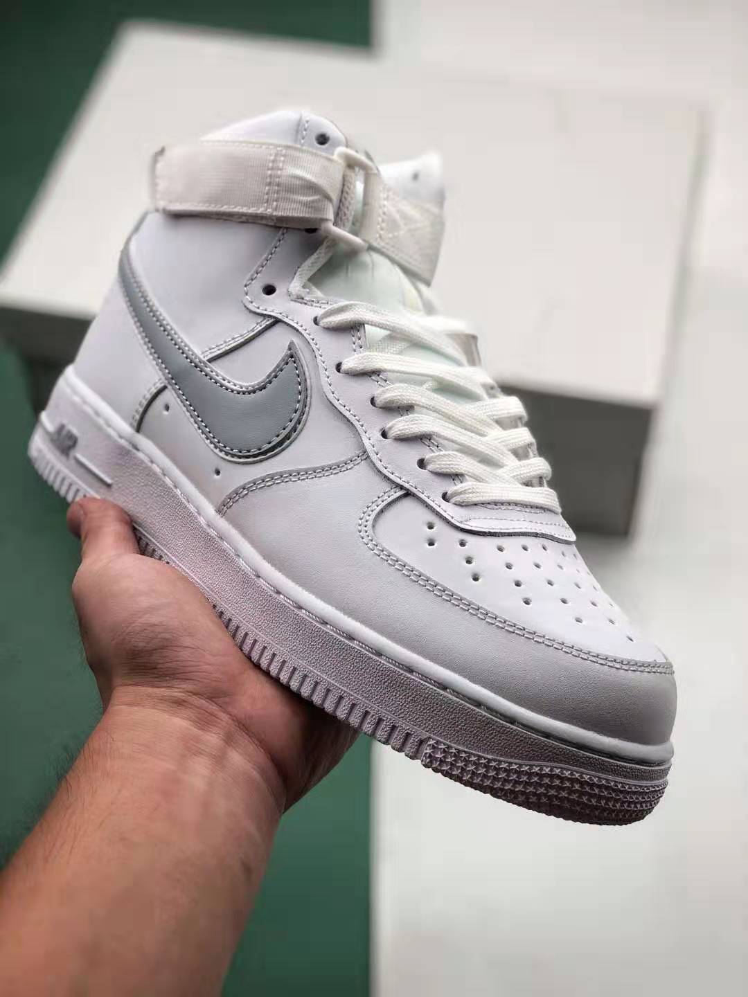 Nike Air Force 1 High '07 'White Wolf Grey' AT4141-100 - Stylish and Versatile Sneakers