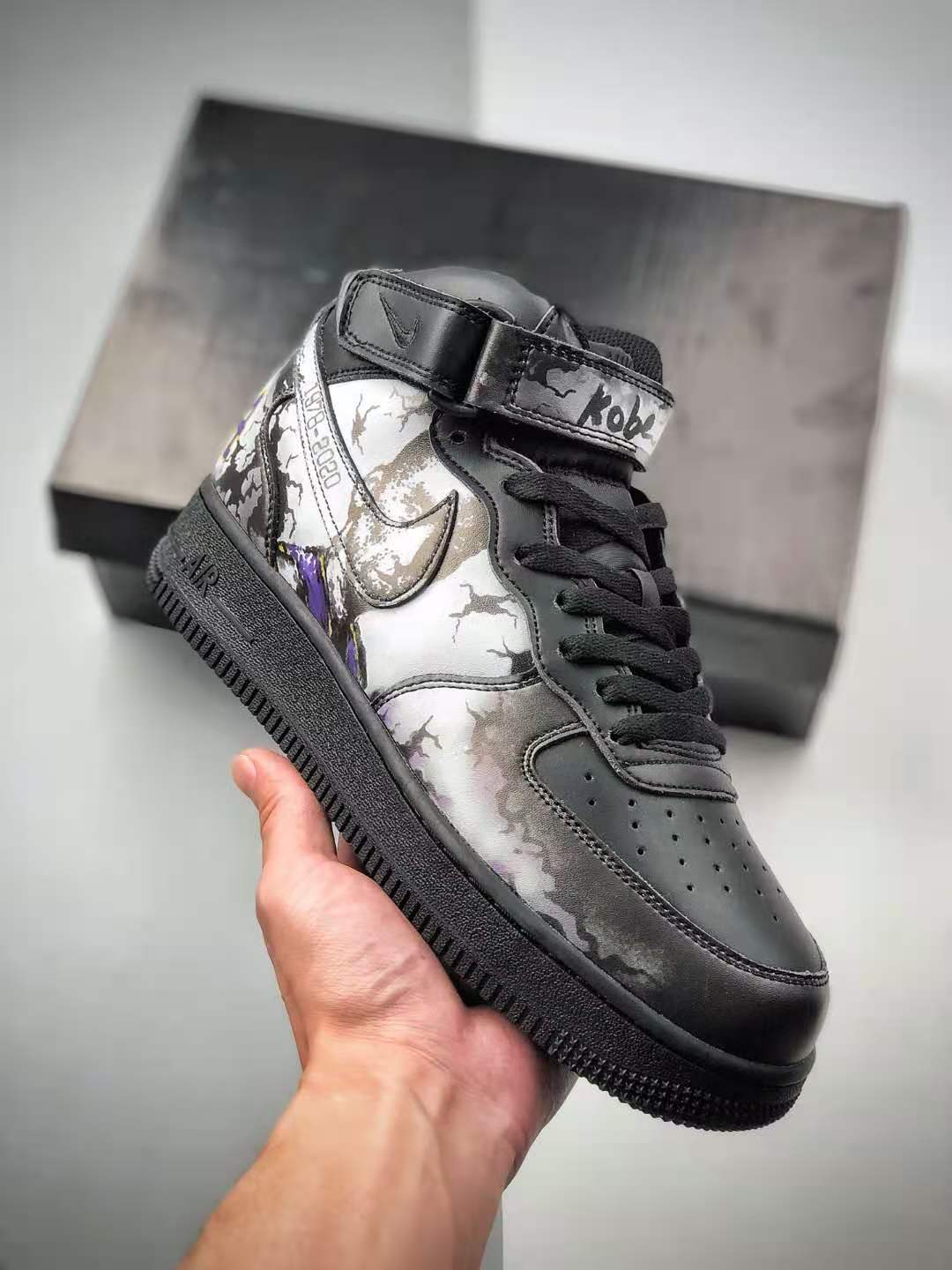 Nike Air Force 1 High 'Kobe' AQ8021-002 - Legendary Basketball Sneakers for Superior Performance
