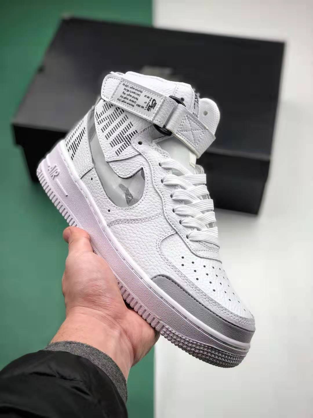 Nike Air Force 1 High Under Construction White CQ0449-100 - Stylish and Durable Iconic Sneakers