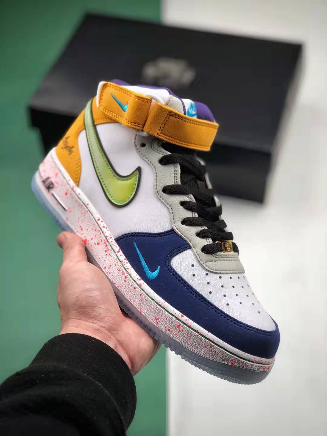 Nike Air Force 1 High What The LA CT1117-100 - Limited Edition Sneakers