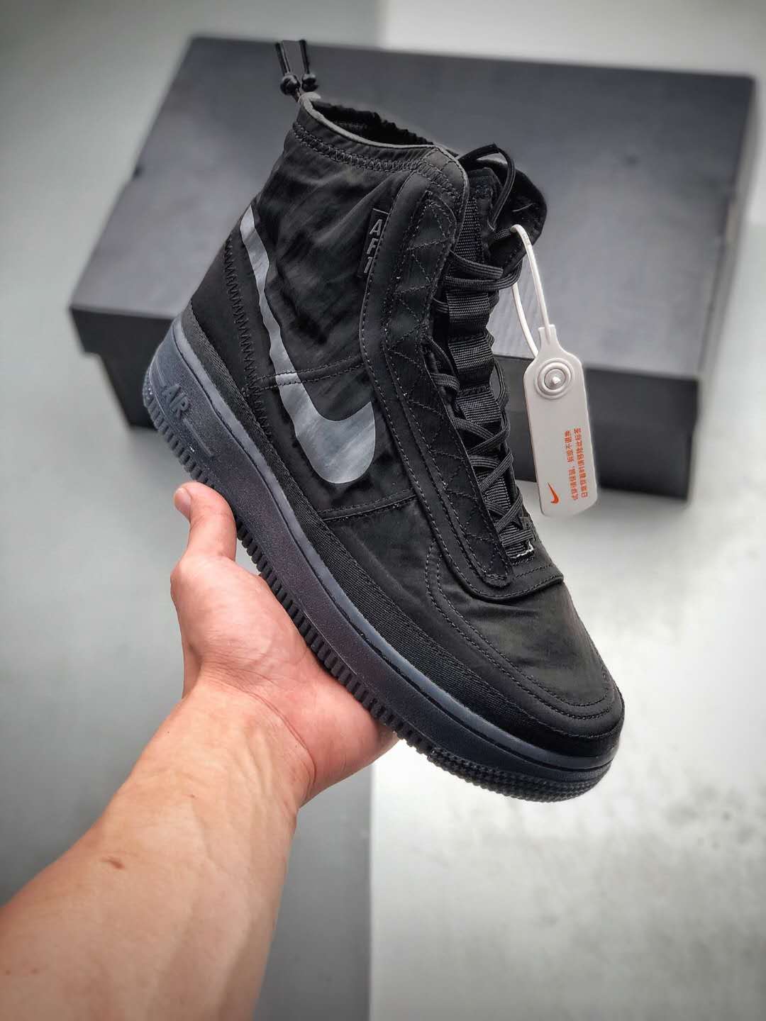 Nike Air Force 1 High Shell 'Black' BQ6096-001 | Shop Now!