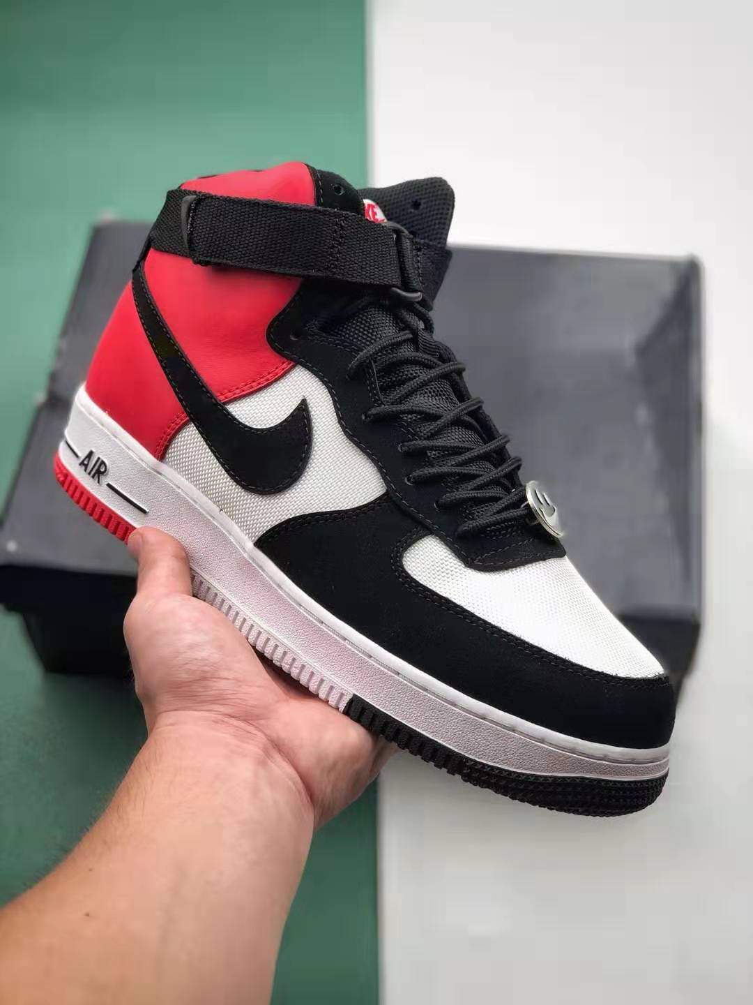 Nike Air Force 1 High 07 LV8 Have a Nike Day Black White Red CI2306-303 - Shop Now for Classic Style!