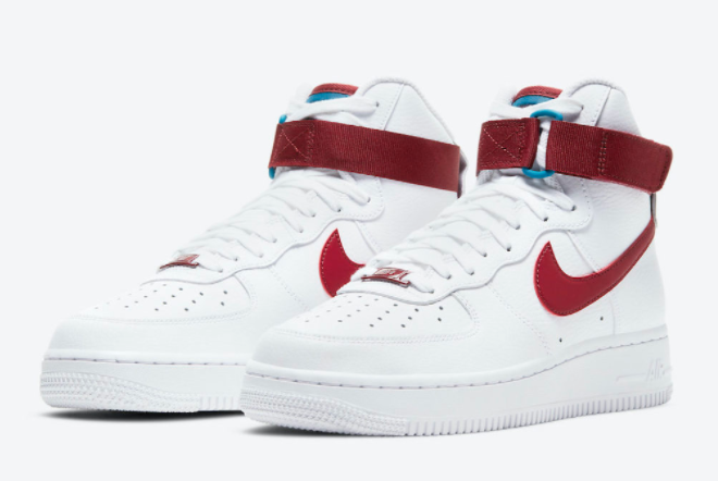 Nike Air Force 1 High 'Team Red' 334031-119 - Premium Sneakers
