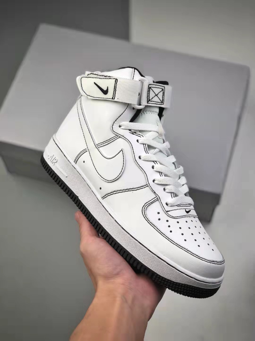 Nike Air Force 1 High 07 White Black CV1753-104 - Classic Design and Versatility at Its Best