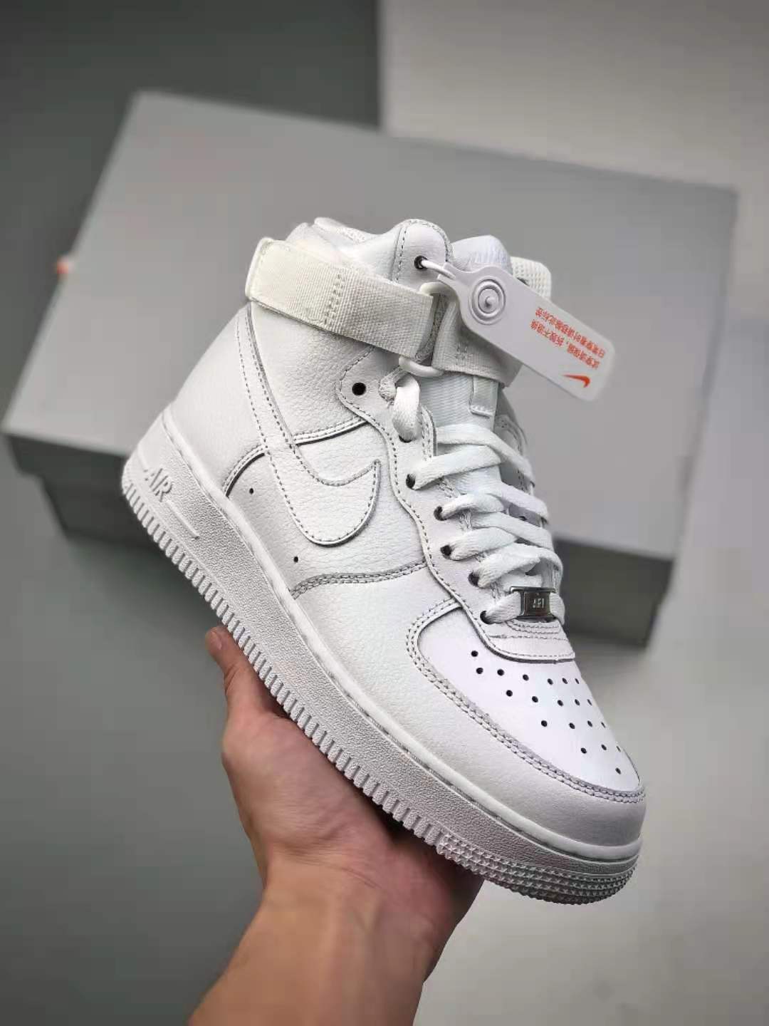 Nike Air Force 1 High Triple White 334031-105 - Sleek and Stylish Footwear