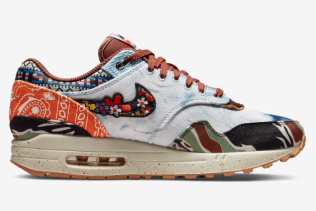 Concepts Nike Air Max 1 Heavy Multi-Color/Multi-Color-Sail DN1803-900, Exclusive Release!