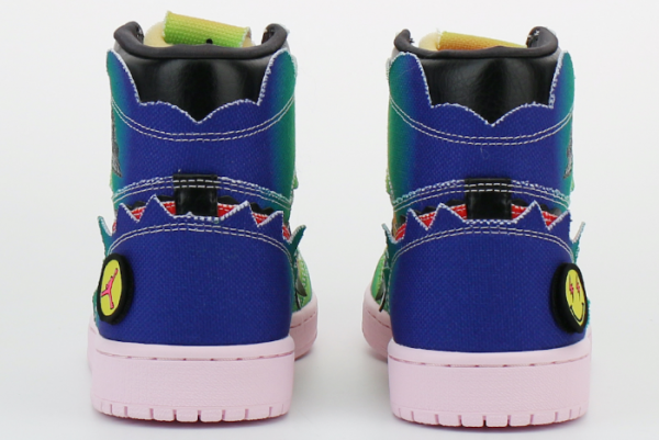 J Balvin Air Jordan 1 High OG Multi-Color/Black-Pink Foam - DC3481-900