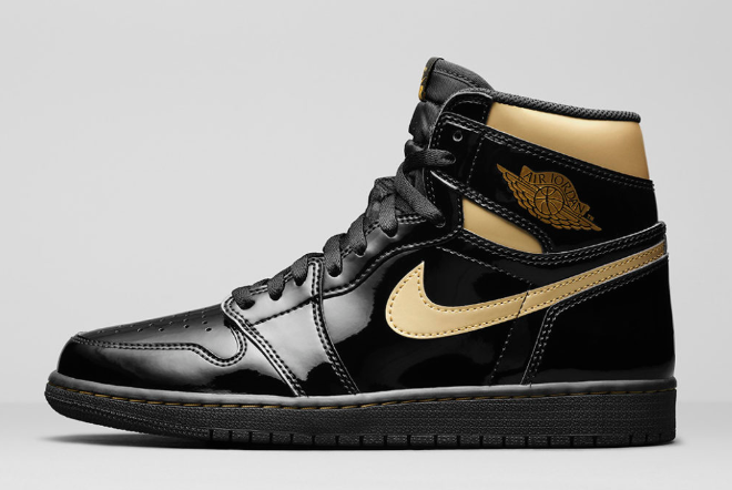 Air Jordan 1 High OG Black Gold - Classic Sneakers for Style-Seekers