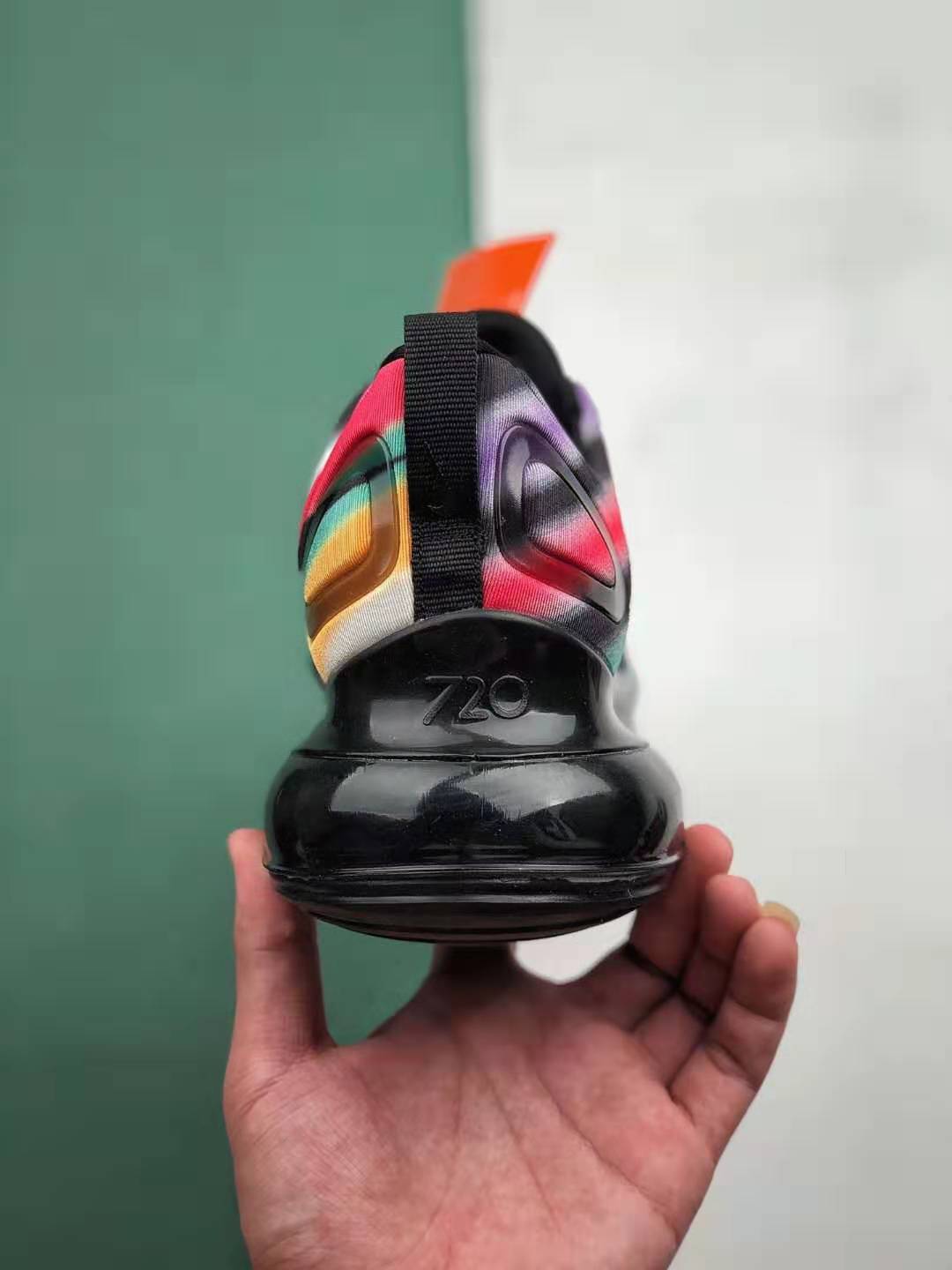 Nike Air Max 720 'Color Streaks' AO2924-023 - Bold and Vibrant Sneakers with Striking Color Accents