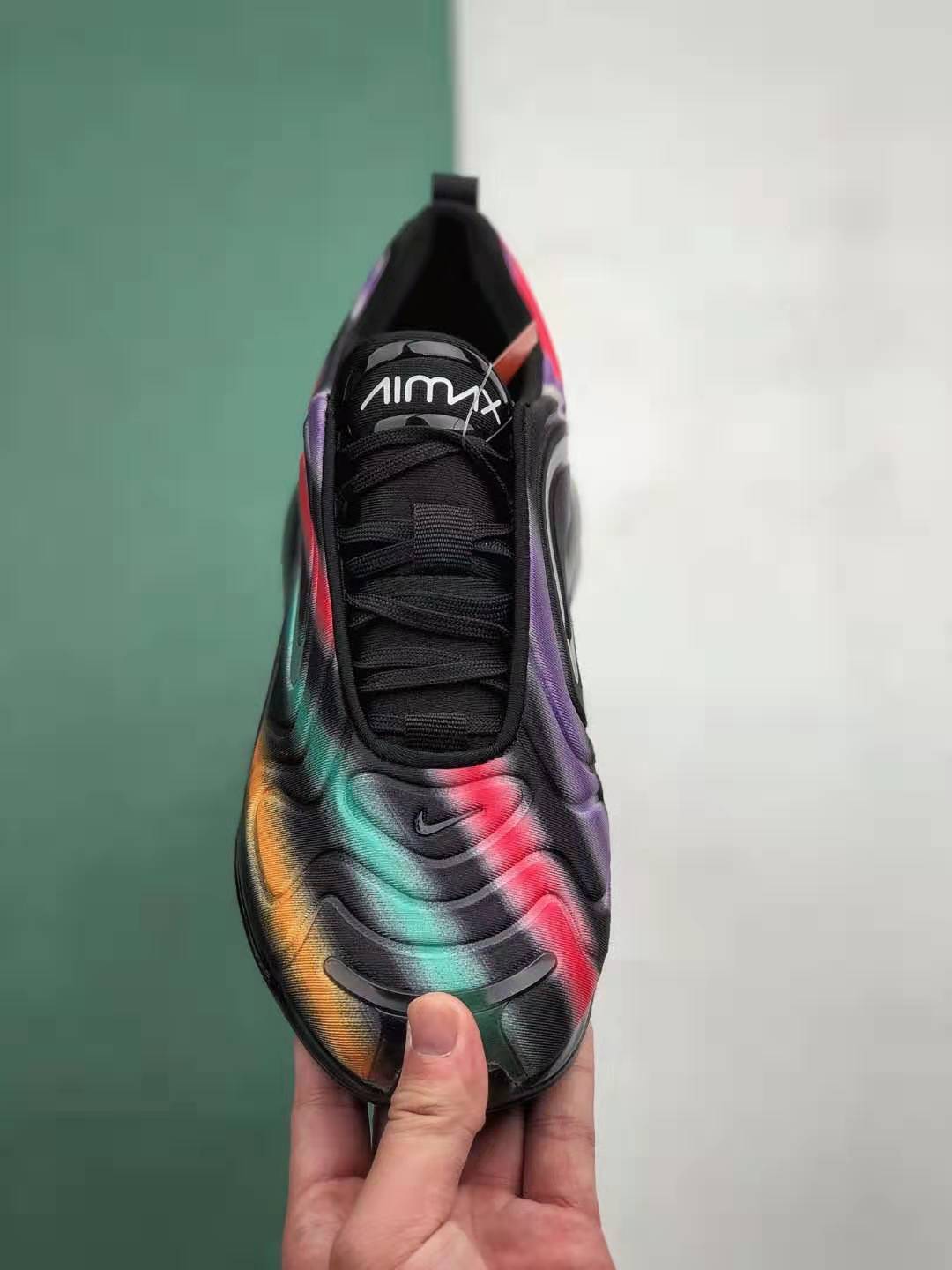 Nike Air Max 720 'Color Streaks' AO2924-023 - Bold and Vibrant Sneakers with Striking Color Accents