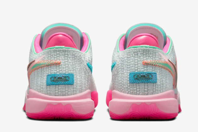 Nike LeBron 20 'Barely Green' Barely Green/Multi-Color-Medium Soft Pink DJ5423-300 - Shop the Latest LeBron Sneakers!