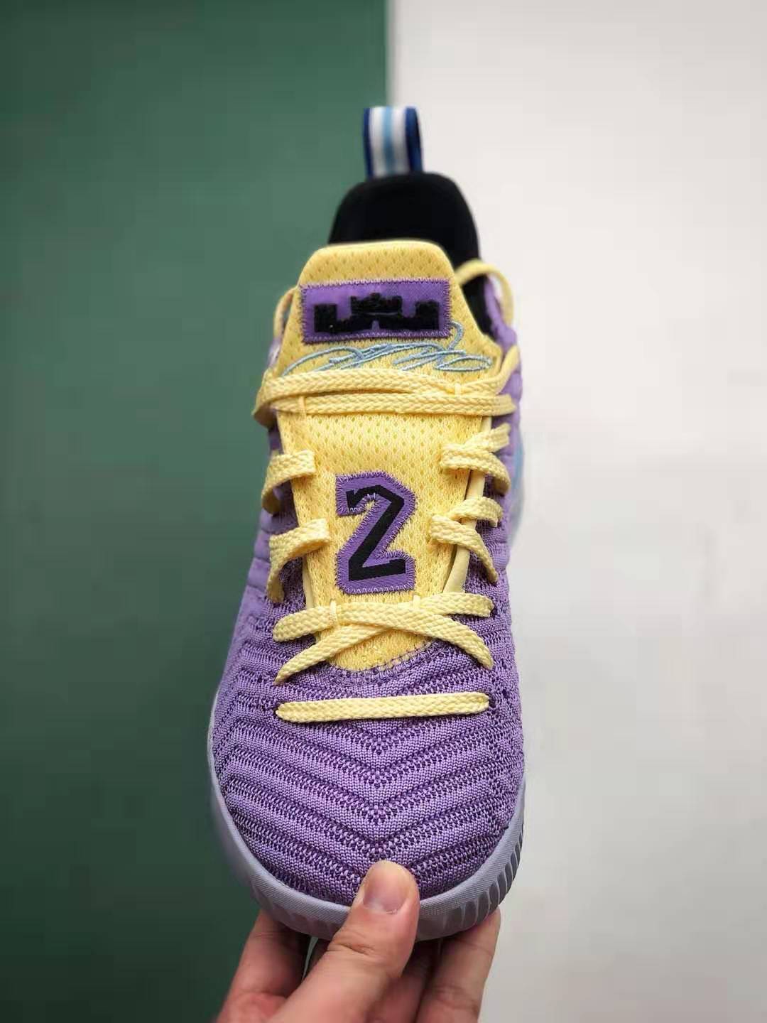 Nike LeBron 16 'Lakers Heritage' CK4765-500 - Authentic LeBron James Sneakers | Fast Shipping
