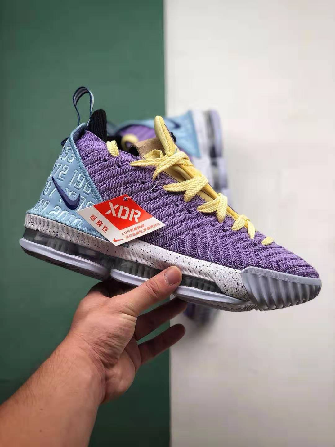 Nike LeBron 16 'Lakers Heritage' CK4765-500 - Authentic LeBron James Sneakers | Fast Shipping
