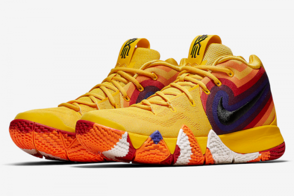 Nike Kyrie 4 'Yellow Multicolor' 943807-700 - Stylish & Vibrant Basketball Shoes