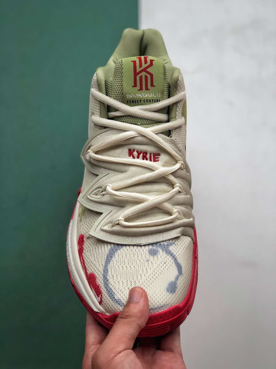 Bandulu x Nike Kyrie 5 EP Multi Color CK5837 100 - Limited Edition Sneakers at Unbeatable Prices