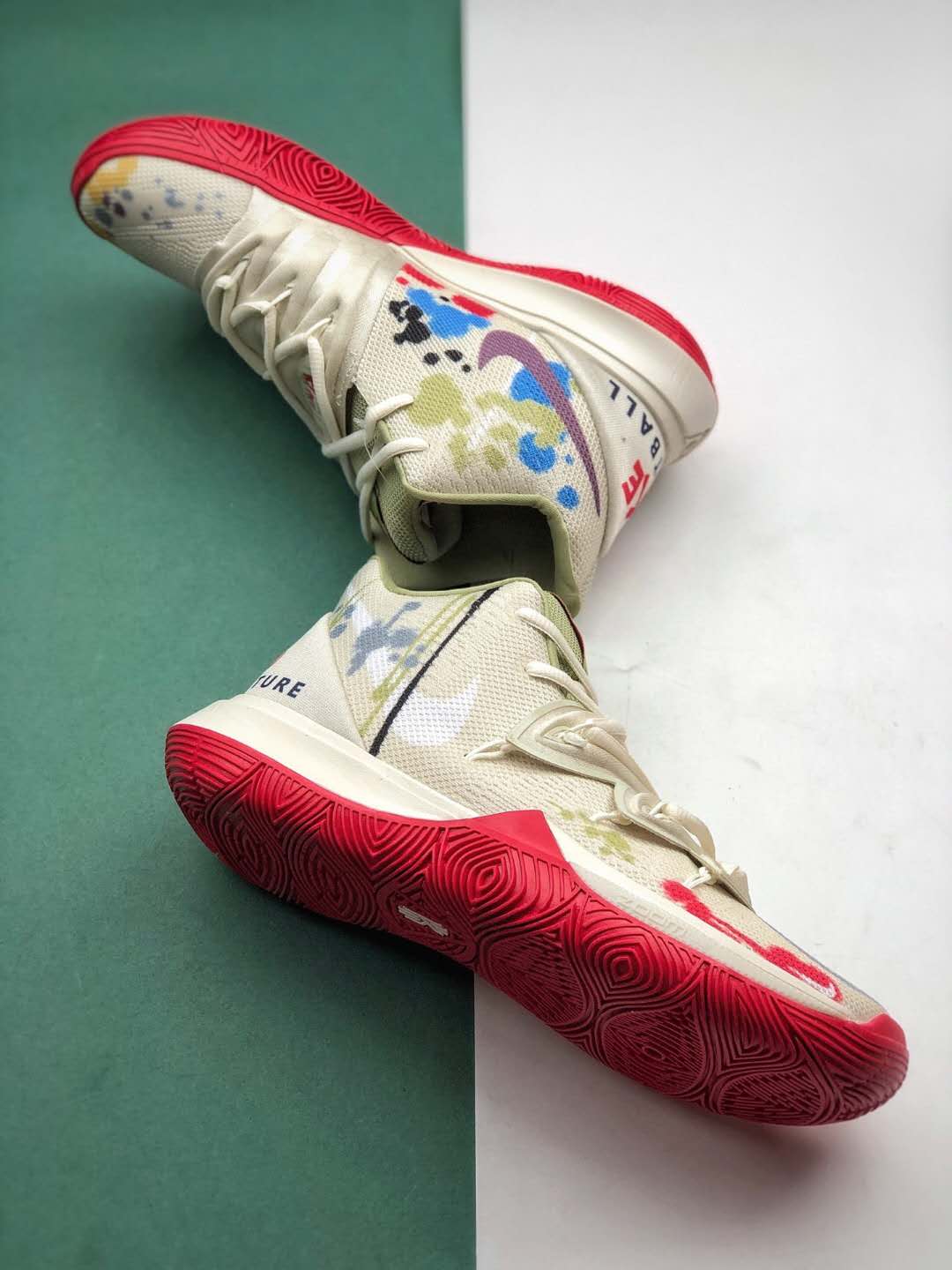Bandulu x Nike Kyrie 5 EP Multi Color CK5837 100 - Limited Edition Sneakers at Unbeatable Prices