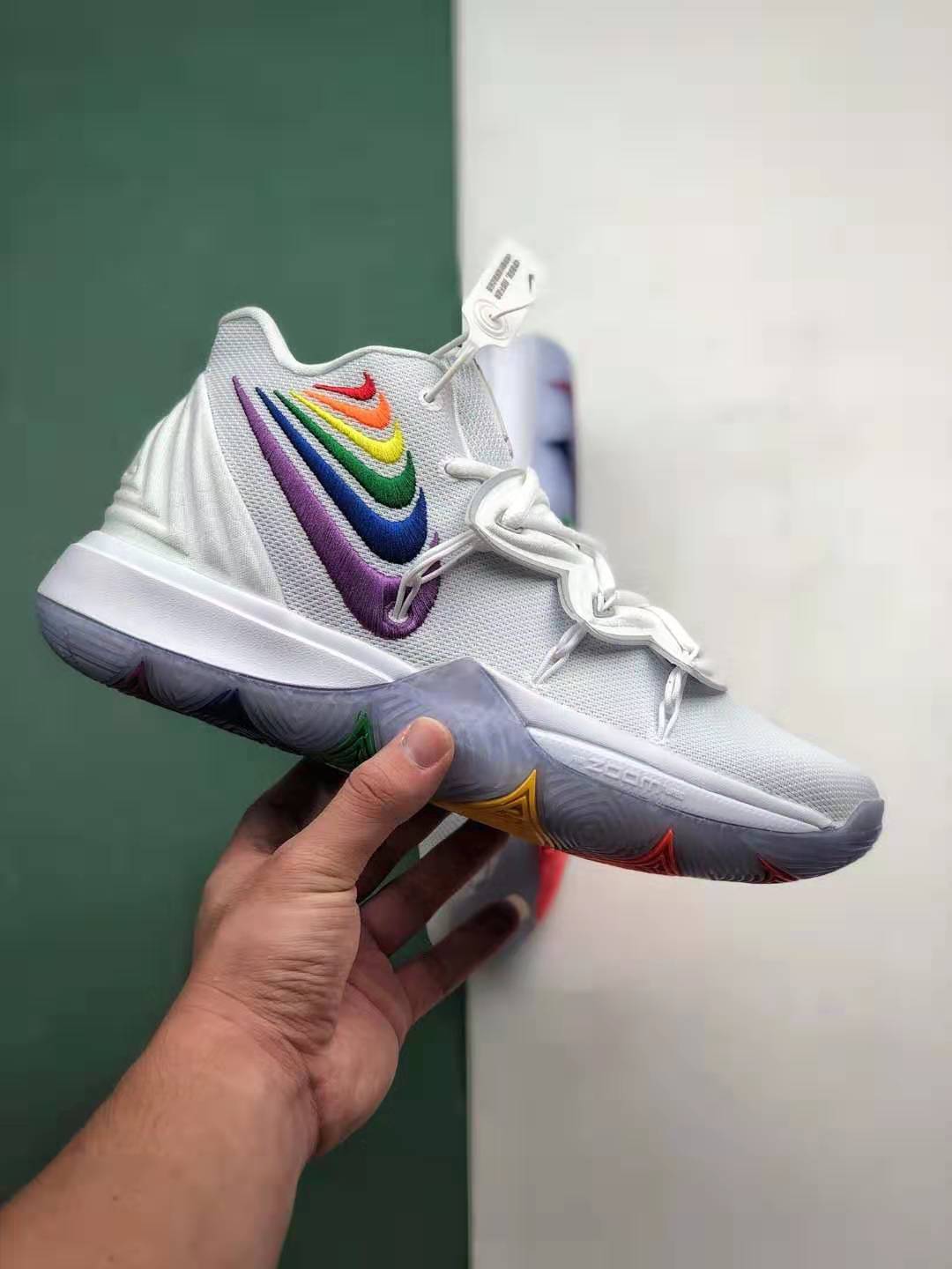 Nike Kyrie 5 BeTrue EP Rainbow Multi-Color CH0521-117 - Unleash Your Style with a Vibrant and Diverse Sneaker Collection!