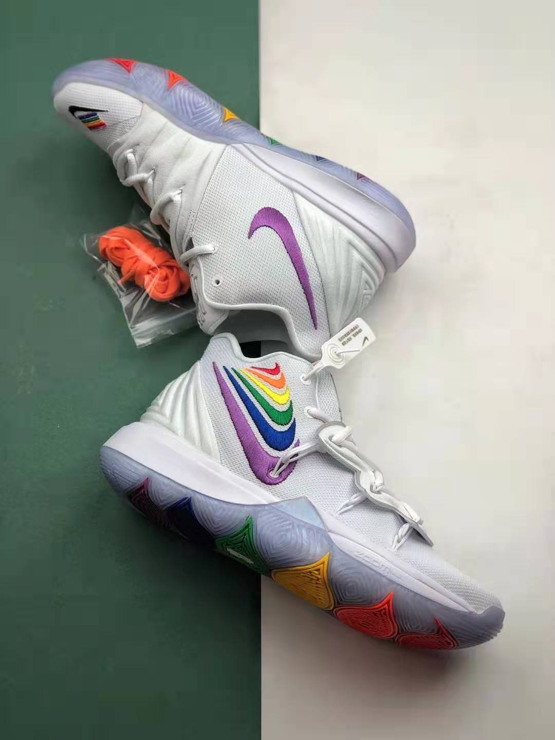 Nike Kyrie 5 BeTrue EP Rainbow Multi-Color CH0521-117 - Unleash Your Style with a Vibrant and Diverse Sneaker Collection!
