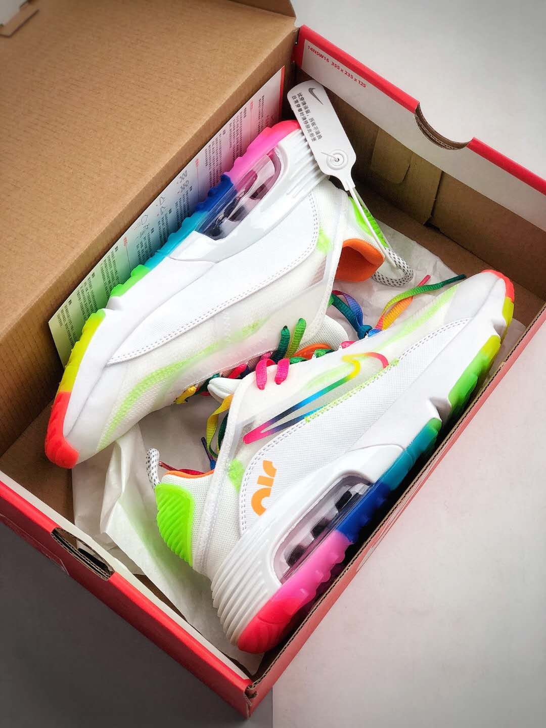 Nike Air Max 2090 White Multi Color CT7695-105 - Stylish and Comfortable Sneakers | Shop Now!