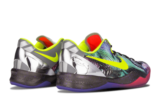 Nike Kobe 8 System Prelude Multi-Color/Volt-Chrome 639655-900 – Premium Basketball Shoes