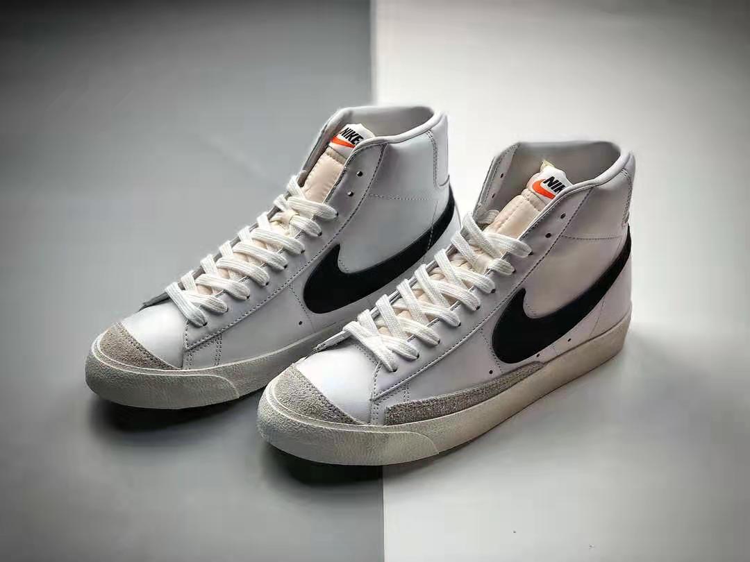 Nike Blazer Mid '77 Vintage 'White Black' BQ6806-100 - Classic Style with a Retro Twist