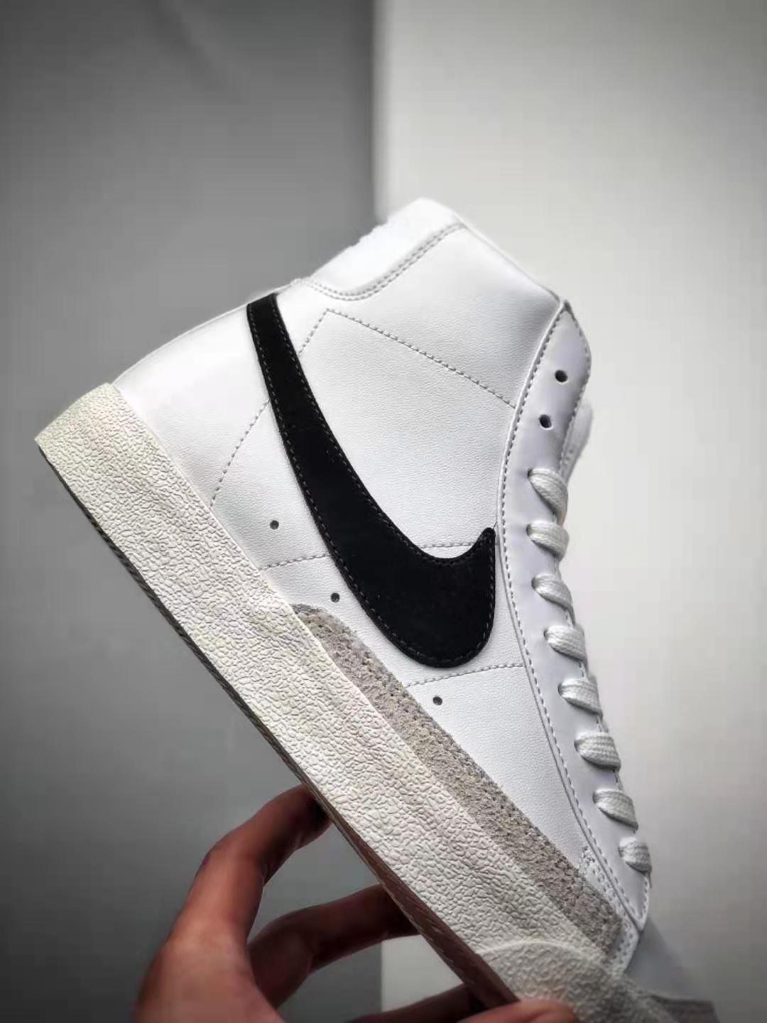 Nike Blazer Mid '77 Vintage 'White Black' BQ6806-100 - Classic Style with a Retro Twist