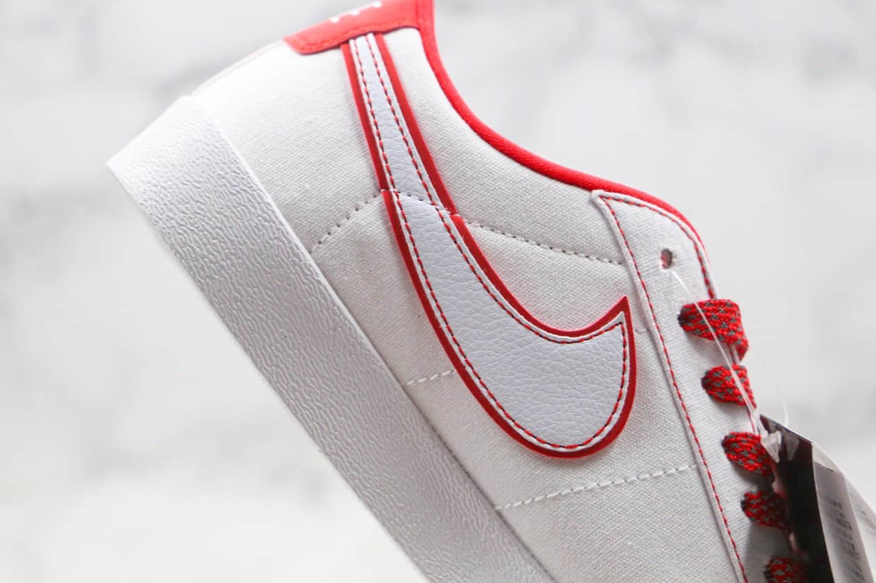 Nike SB Blazer Low LX 3M White Red Running Shoes - AV9371-815 | Stylish and High-Quality Footwear