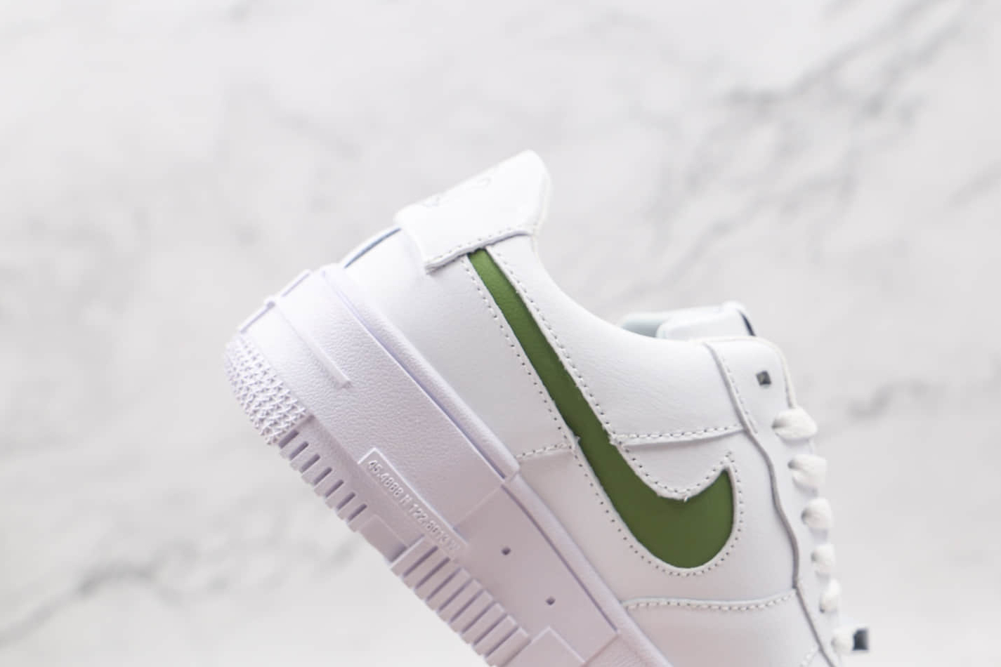 Nike Air Force 1 Pixel White Green Shoes CK6649-005 - Stylish and Trendy Footwear