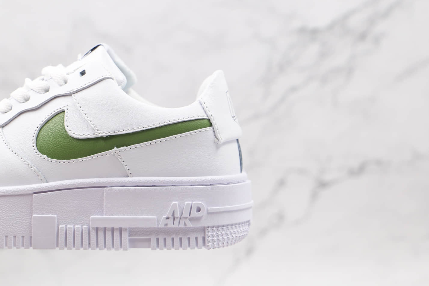 Nike Air Force 1 Pixel White Green Shoes CK6649-005 - Stylish and Trendy Footwear