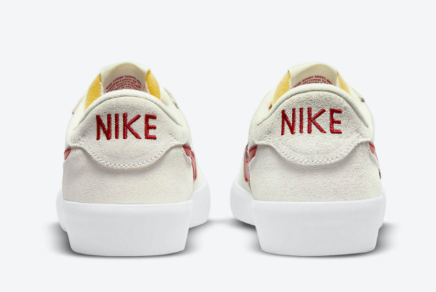 Nike SB Heritage Vulc 'Gym Red' CD5010-103 - Summit White/Red