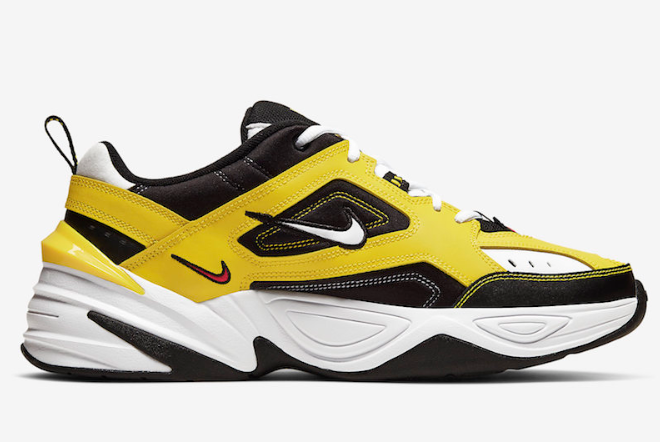 Nike M2K Tekno Yellow Black White AV4789-700 | Trendy & Stylish Sneakers