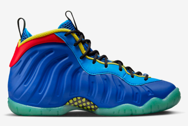 Nike Little Posite One Game Royal/Laser Blue-Enamel Green 80 max characters.
