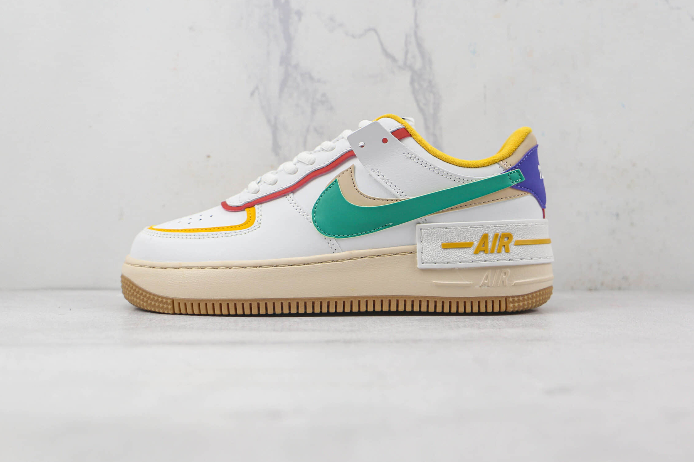 Nike Air Force 1 Shadow 'Multi-Color' CI0919-118 - Trendy Women's Sneakers.
