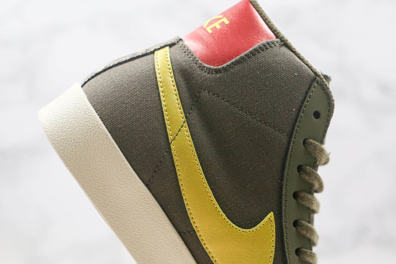 Nike Blazer Mid '77 'Olive Snakeskin' CZ0462-200: Classic Style and Contemporary Elegance