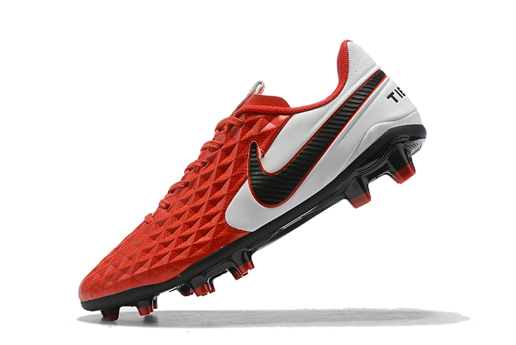 Nike Tiempo Legend 8 PRO FG Men's Soccer Black Red AT6133-606 | Elite Performance Cleats