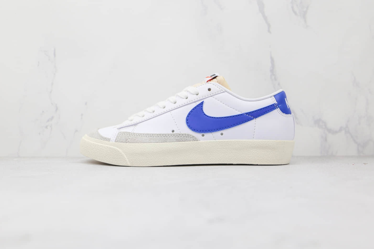 Nike Blazer Low '77 Vintage White Hyper Royal DA6364-103 - Buy Now!