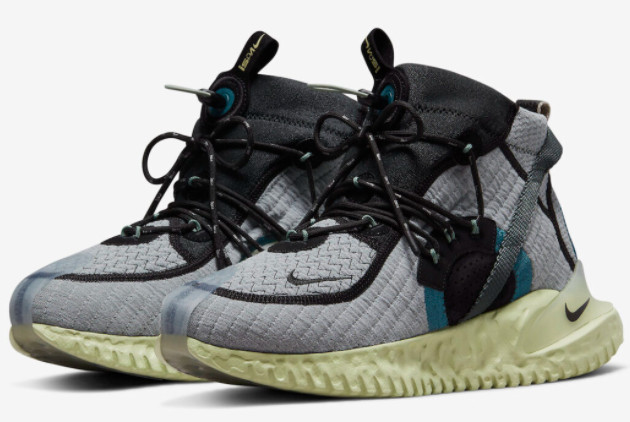 Nike Flow ISPA SE 'Dutch Green' Sneakers - Vintage Green/Olive Aura-Black DH4026-300