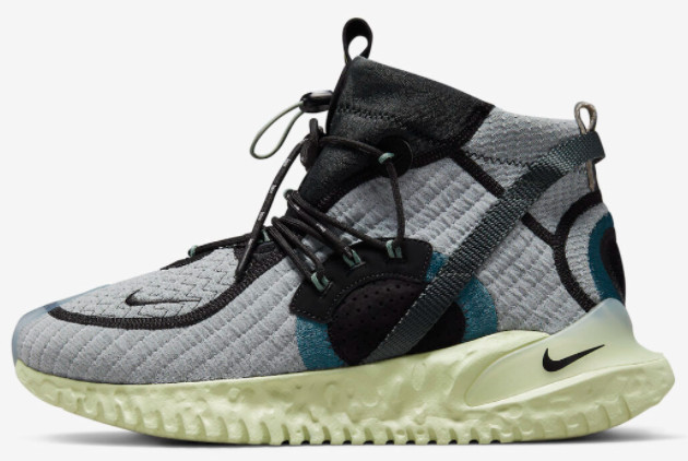 Nike Flow ISPA SE 'Dutch Green' Sneakers - Vintage Green/Olive Aura-Black DH4026-300