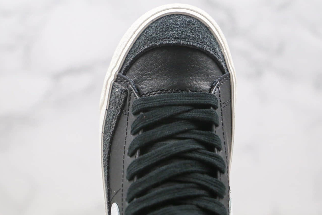 Nike Blazer Mid '77 Vintage 'Black Sail' BQ6806-002 - Classic Style in Sleek Black & Sail
