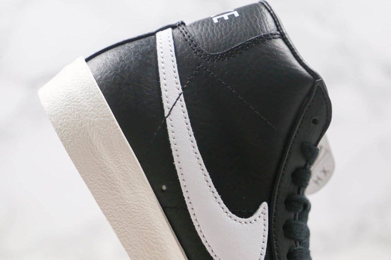 Nike Blazer Mid '77 Vintage 'Black Sail' BQ6806-002 - Classic Style in Sleek Black & Sail