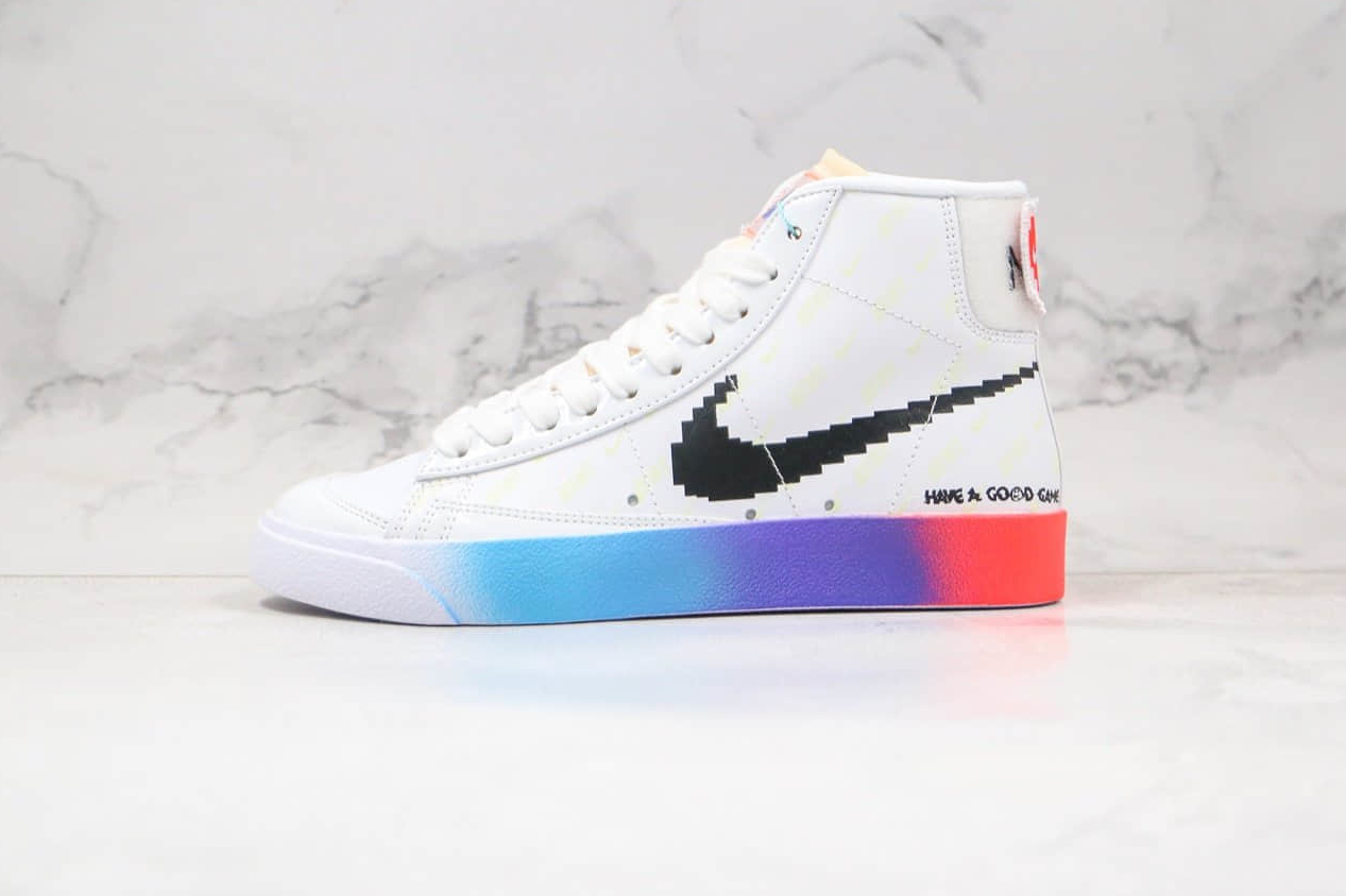 Nike Blazer Mid '77 Vintage 'Have A Good Game' DC3280-101 - Classic Style with a Playful Twist
