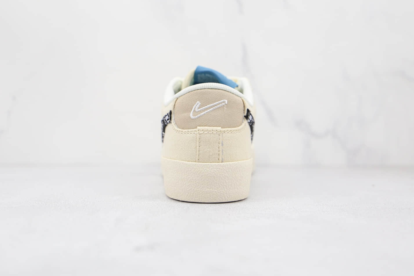 Nike Blazer Low '77 Vintage 'Paisley Swoosh' DJ4665-100 | Stylish Retro Sneakers